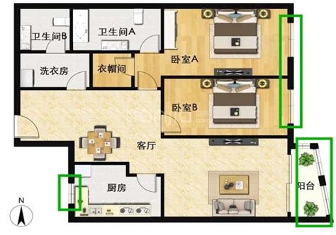 公寓如何看方向|房子的朝向的怎么看的？